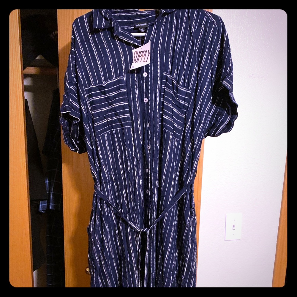LuLaRoe Supply Button Dress